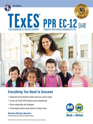 cover image of TExES PPR EC-12 (160) Study Guide 2025-2026